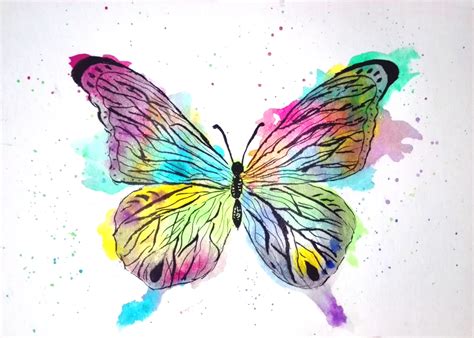 Watercolor Butterfly Painting Butterfly Painting Butterfly Watercolor