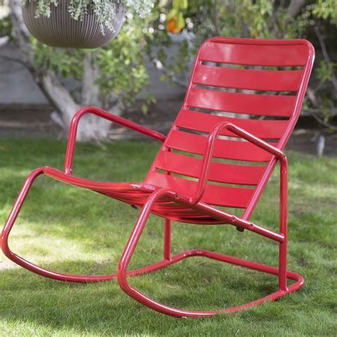Shop for metal outdoor rocking chairs in shop outdoor rocking chairs by material. 15 Best Collection of Retro Outdoor Rocking Chairs