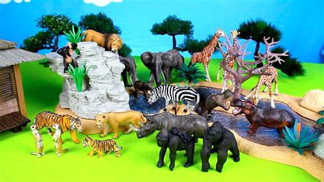 Wild Zoo Animals L Schleich Animals Building Sets L Fun Toys For Kids