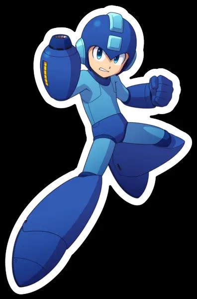 Mega Man Sticker Megaman Rockman Nintendo 545 Picclick