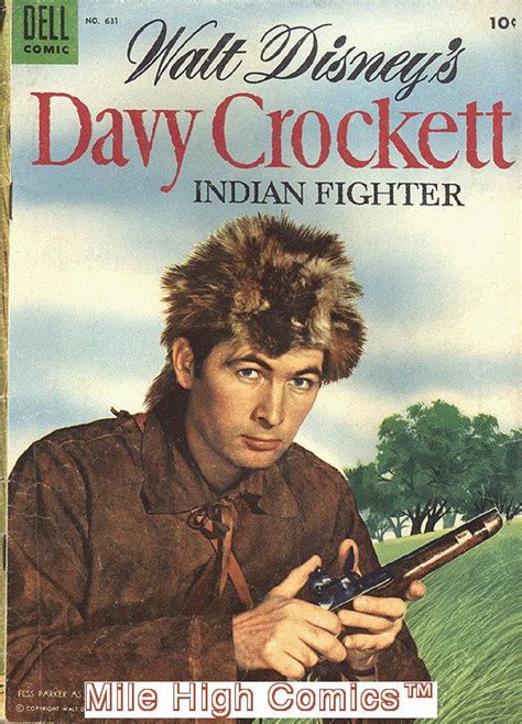 Davy Crockett 1955 Series Dell Four Colors 1 Fc 631 Fine Comics