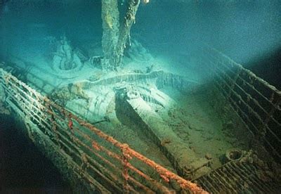 Also check out the titanic wreck pictures. MAterial For All: Real Titanic Pictures and videos
