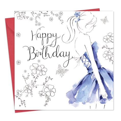 Birthday card for teenage girl