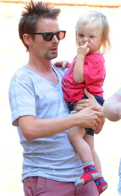 rocker dude matt bellamy in sophisticated rectangular shades spent some quality daddy son time
