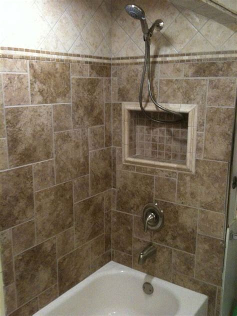 Let's face it, our showers and bathtubs do get to be something we want to replace. Tile tub surround … | Bathtub tile, Tile tub surround ...