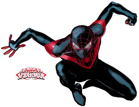 Miles Morales Ultimate Spider Man Png By Xavodraw On Deviantart