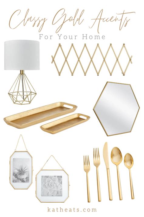 20 Gold Decor Accents For Your Home • Kath Eats