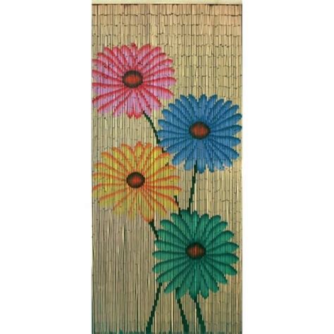 Bamboo54 53015 Quad Flowers Outdoor Bamboo Curtain 1 Kroger