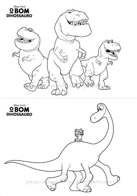 Actualizar 56 Imagem O Bom Dinossauro Para Colorir Br Thptnganamst
