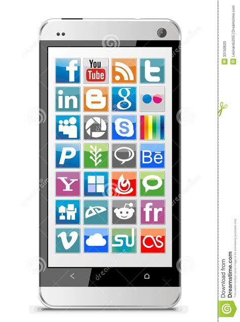 Mobile Phone Vector Editorial Image Image 33150620