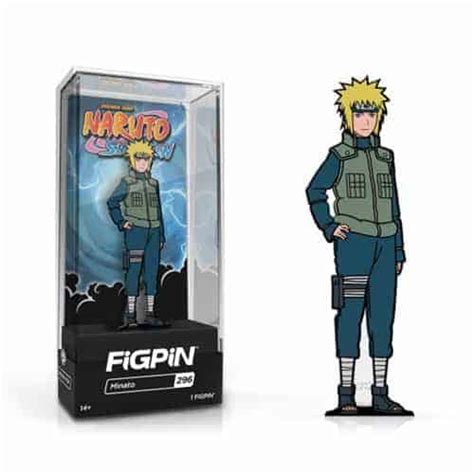 Naruto Shippuden Minato Figpin Enamel Pin Loudpig Anime