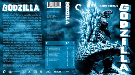Godzilla Movie Blu Ray Custom Covers Godzillabrcriterioncltv1