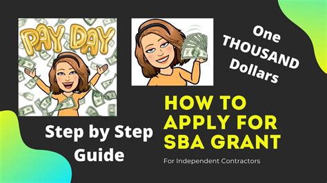 Sba Grant Step By Step Guide How To Apply For Independent