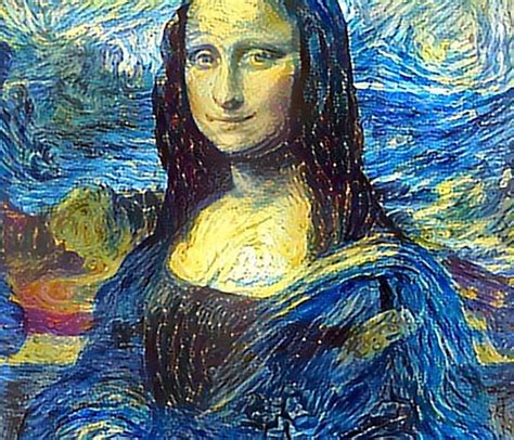 Mona Lisa Drawn By Vincent Van Gogh Poster By Chtoric