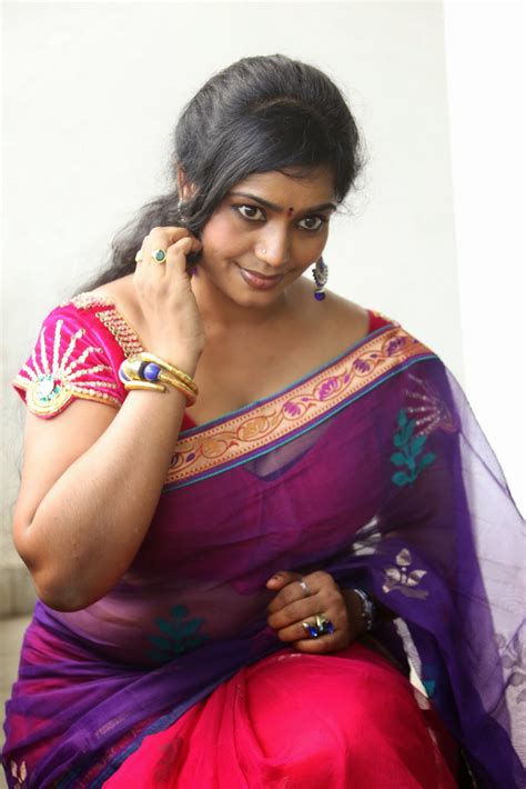 Jayavani In Saree At Rajmahal Movie Preview Press Meet Stylish Designer Sareeslehengas