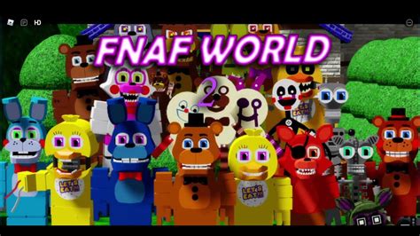 Fnaf World Multiplayer 2 Footage Roblox Youtube