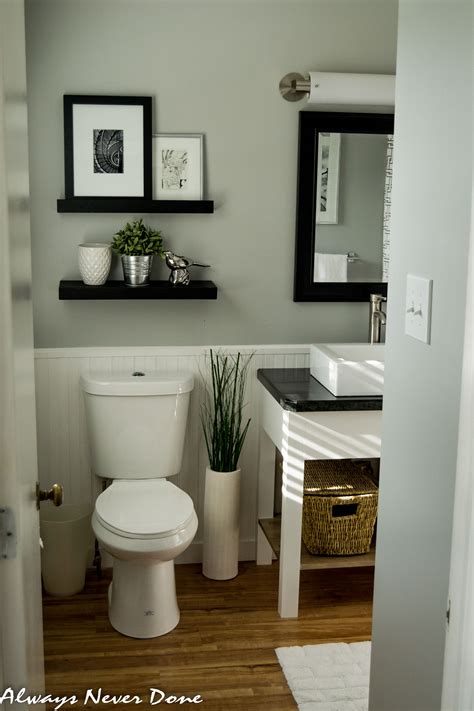 That's why it pays to know what kinds of products, layouts, setups, and decorating ideas can help make the most of a small bathroom and keep it organized. Serene Small Master Bathroom Renovation done in a thrifty ...