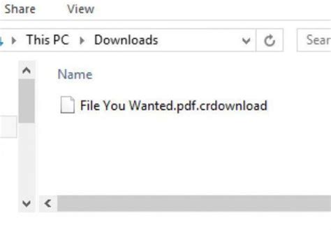 Open Crdownload File And How To Open It File Info