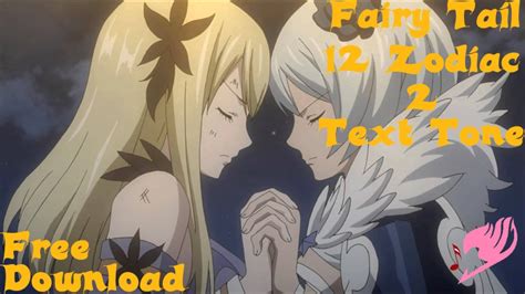 Fairy Tail S2 Lucy And Yukino Summoning All 12 Zodiac Keys 2 Text
