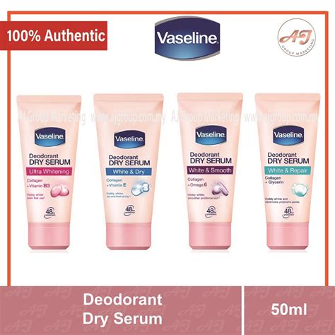 That's why vaseline has created vaseline deodorant dry serum. Vaseline Deodorant Dry Serum (50ml) [Ultra Whitening ...