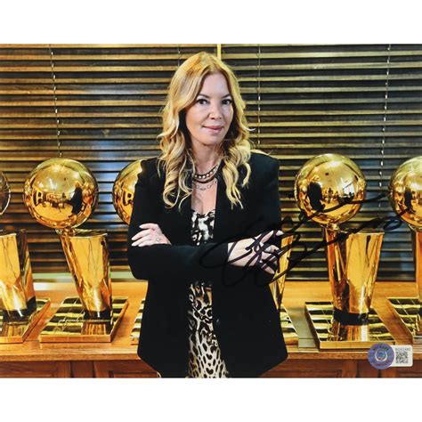 Jeanie Buss Signed Lakers X Photo Beckett Pristine Auction