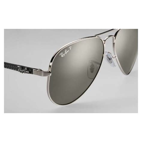 Buy Rayban Chromance Aviator Silver Polarized Unisex Sunglasses Price Specifications