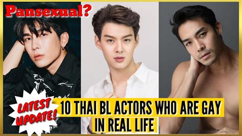 10 Thai Bl Actors Who Are Gay In Real Life Mew Saintsuppapong Cooheart Youtube