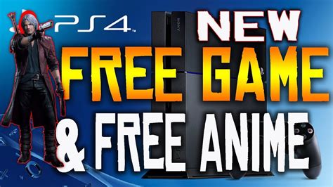 New Ps4 Free Game And Free Anime On Psn Store Youtube