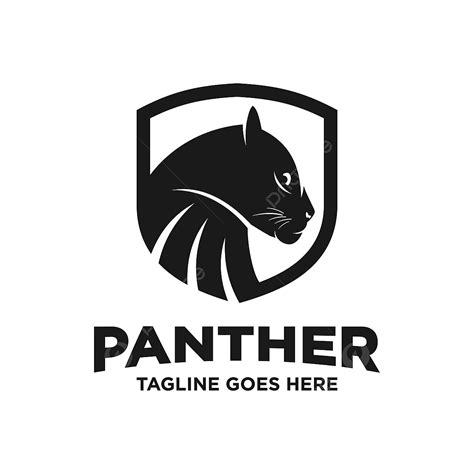 Panther Logo Vector Design Images Black Panther Logo Design Template