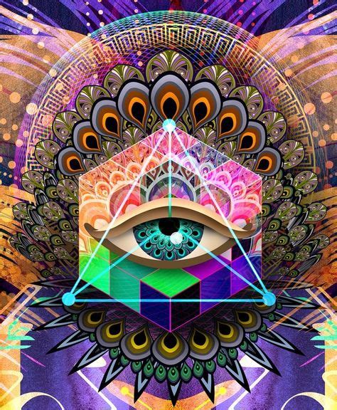 Third Eye Art Psychedelic Art Visionary Art