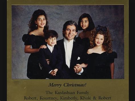 kardashian christmas cards through the years holiday photos stylecaster