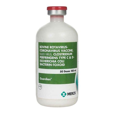 Merck Guardian Cattle Vaccine, Killed Virus, 100mL | On Sale