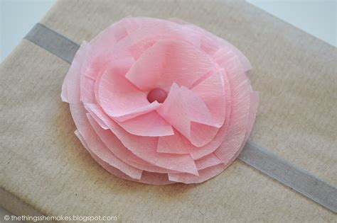 How To Make Crepe Paper Flowers The Things She Makes