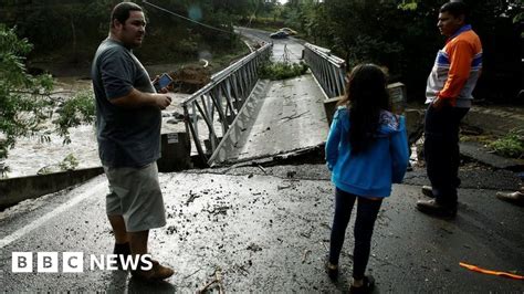 Tropical Storm Otto Kills Nine In Costa Rica Bbc News