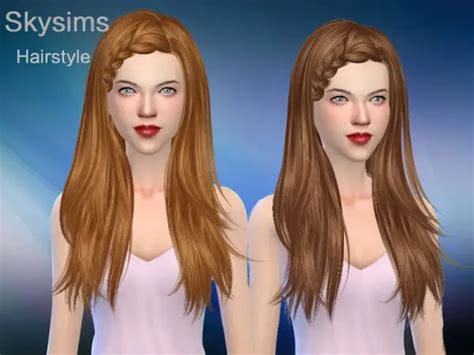 The Sims Resource Hair 127 By Skysims Sims 4 Hairs