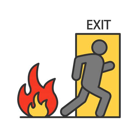 Fire Evacuation Plan Illustrations Royalty Free Vector Graphics And Clip