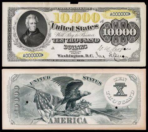 Ever See A 100000 Bill The Story Behind Large Denomination Currency
