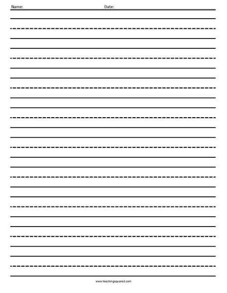 Below you'll find fun and useful lined writing paper for kids. Lined Paper- Writing Paper | Lined paper