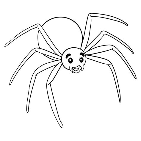 15 Best Printable Halloween Spider Coloring Pages - printablee.com