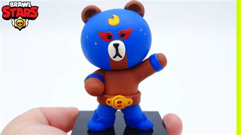 In this video, i made colt of brawlstars. brawl stars clay Art - New Skin El Brown - YouTube