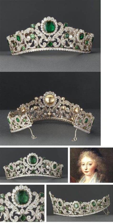 The Gorgeous Angouleme Emerald Tiara Royal Crown Jewels Royal