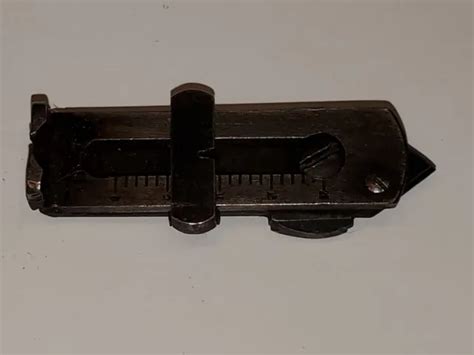 Winchester Carbine Ladder Folding Rear Sight 1866 1873 1876 1886 1892