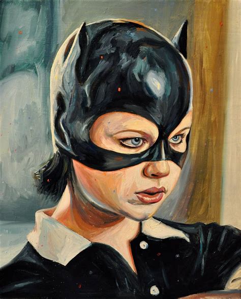 Catwoman Painting By Gaetan Henrioux Saatchi Art