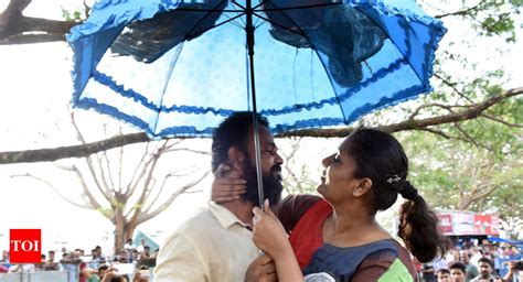 Kiss Of Love In Kerala Against Moral Policing Kochi News Times Of India