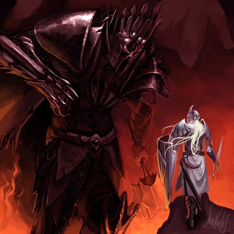 Morgoth Bauglir Melkor Apa Kata Dunia