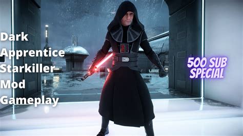 Star Wars Battlefront Ii Dark Apprentice Starkiller Mod Gameplay