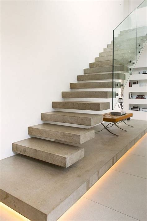 Modern Concrete Staircase A Perfect Solution For Contemporary Interiors