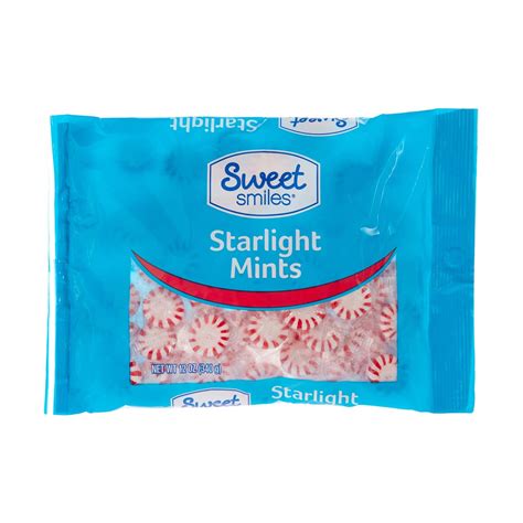 Sweet Smiles Peppermint Starlight Mints 12 Oz