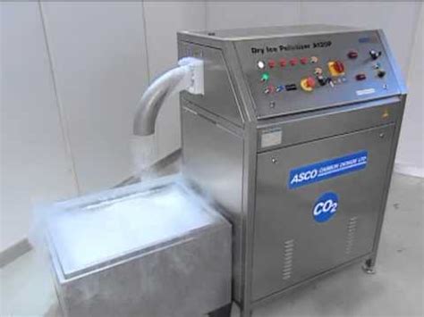 Looking for small feed pelletizer machine ? ASCO Dry Ice Pelletizer A220P - YouTube