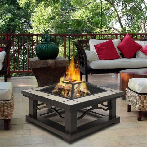 Read on to find out. Real Flame Crestone 34 in. Steel Framed Wood-Burning Fire ...